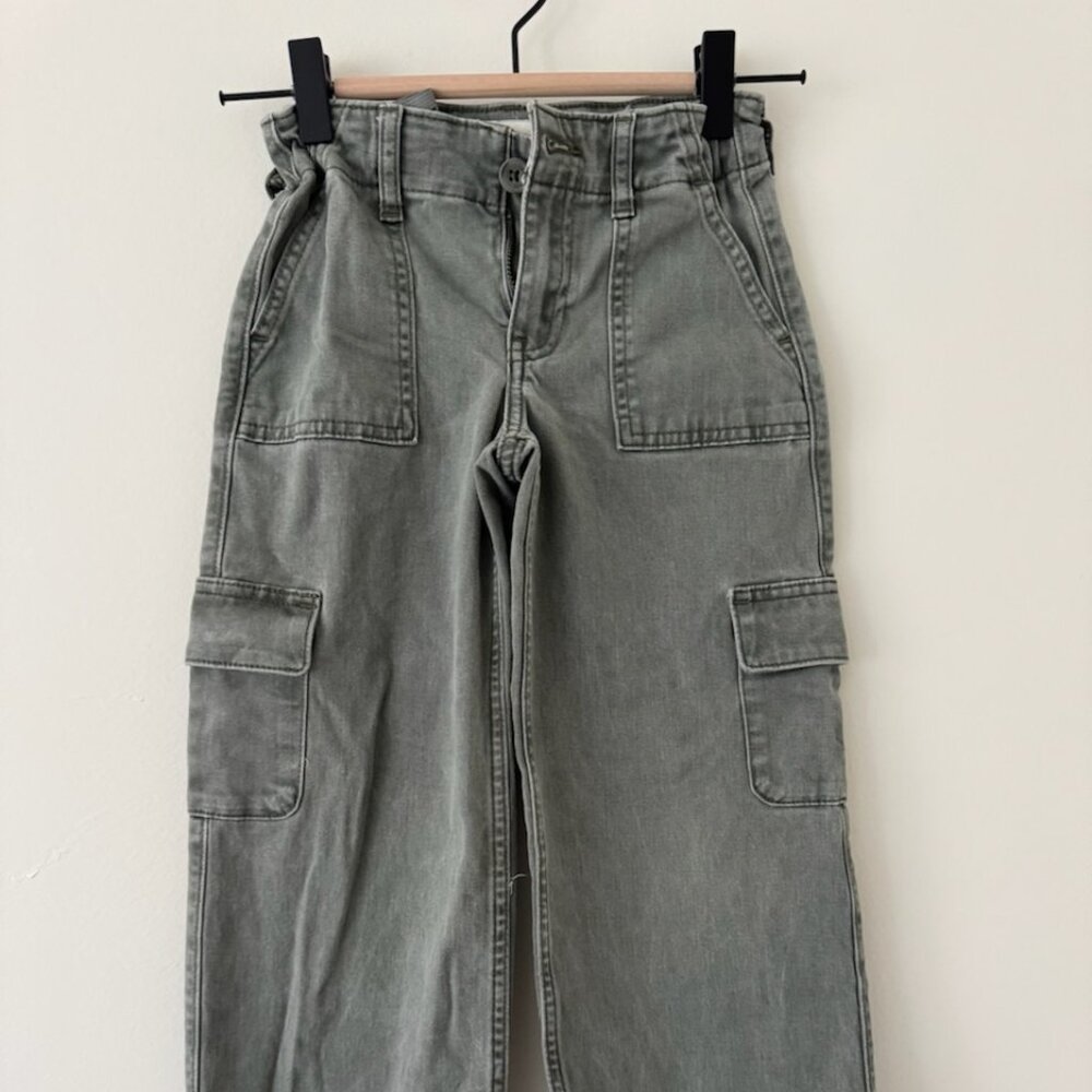 Abercrombie Kids Green Cargo Pants